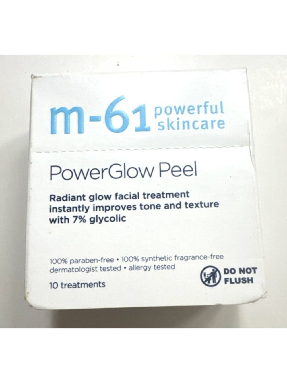 M-61 PowerGlow Peel Radiant Glow Facial Exfoliation Treatment -10 Treatments NIB